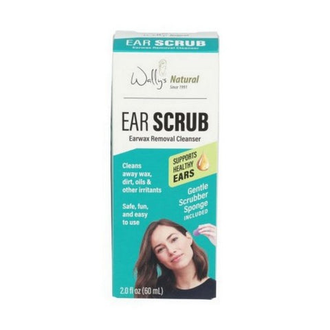 Wallys Natural Products, Adult Ear Scrub, 2 Oz