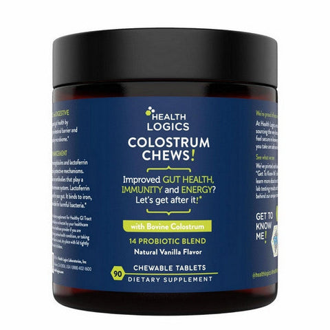 Health Logics, Colostrum Chews, 90 Count Health Logics