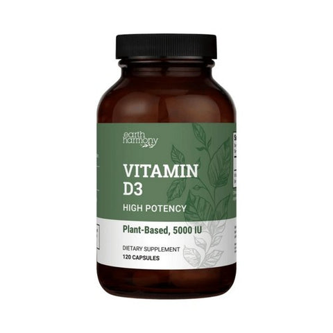 Vitamin D3 120 Capsules by Earth Harmony
