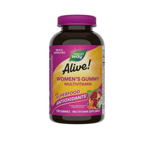 Alive! Women’s Gummy Multivitamin Mixed Berry 150 Count by Nature's Way