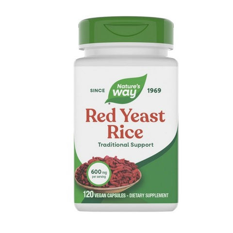 Red Yeast Rice 120 Veg Caps by Nature's Way