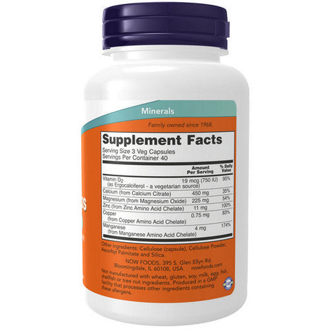Now Foods, Calcium Citrate, 120 Veg Caps Now Foods