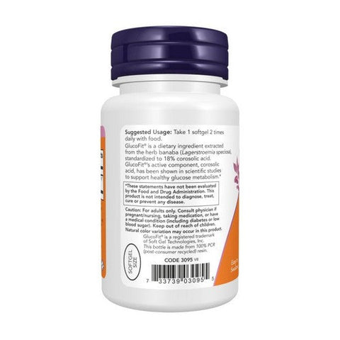 Now Foods, GlucoFit, 60 Softgels Now Foods