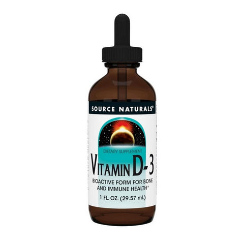Vitamin D-3 Liquid 1 fl oz by Source Naturals