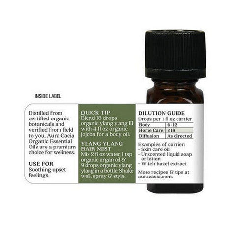 Aura Cacia, Essential Oil, Ylang Ylang 0.25 oz Aura Cacia