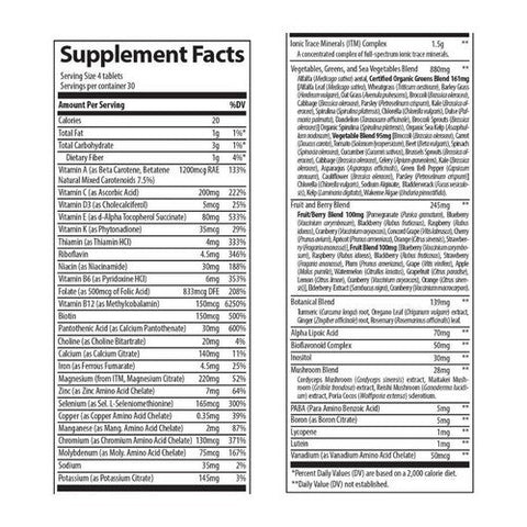 Trace Minerals, Complete Foods Multi, 240 Tablets Trace Minerals
