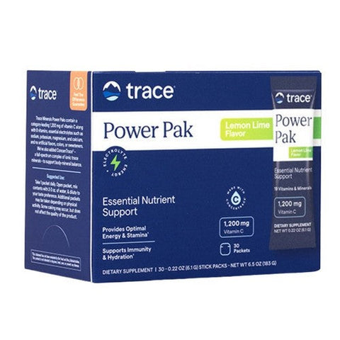 Trace Minerals, Electrolyte Stamina Power Pak, Lemon Lime 32 pk Trace Minerals