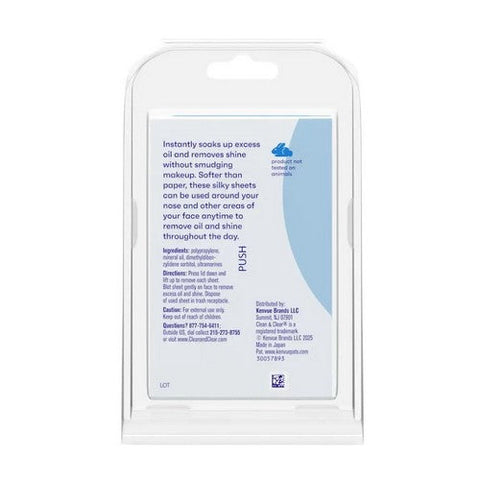 Clean & Clear, Oil Absorbing Sheets, 50 each Clean & Clear