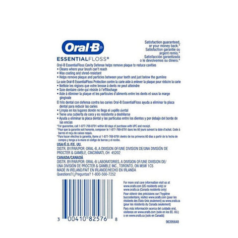 Oral-B, EssentialFloss Cavity Defense, 54 Yards Oral-B