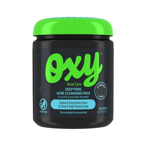 Oxy, 2% Salicylic Acid Deep Pore Acne Cleansing Pads, 90 each