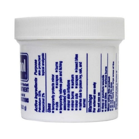 Resinol, Topical Analgesic Skin Protectant Medicated Ointment, 3 Oz Resinol