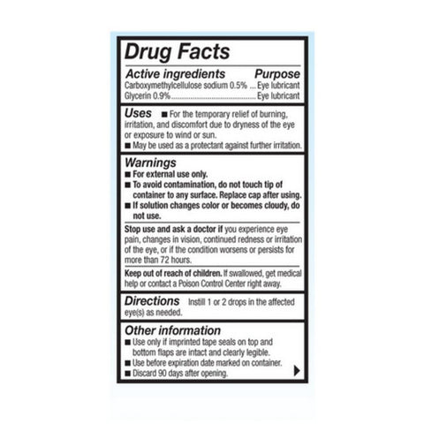 Refresh, Optive Lubricant Eye Drops, 0.5 Oz Refresh