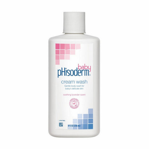 Phisoderm, Baby Tear-Free Cream Wash Powder Fresh Scent, 8 Oz Phisoderm